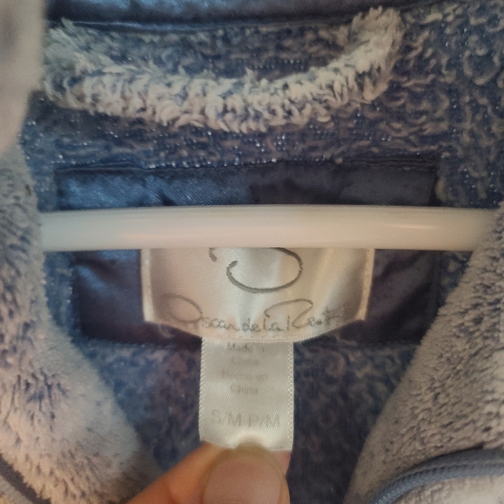 Oscar de la Renta S/M Zip Robe - Picture 4 of 5